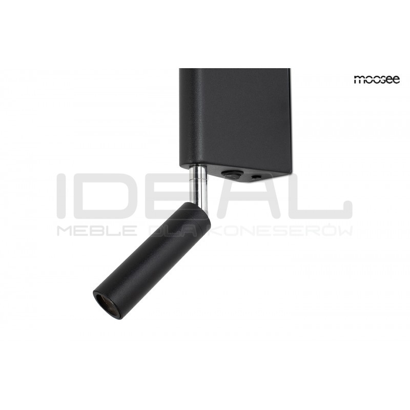 Kinkiet nowoczesny regulowany PERISCOPE czarny
