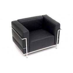 Fotel Bauhaus Inspirowany Projektem LC3 skóra naturalna