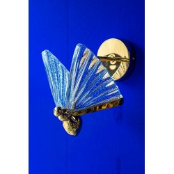 Kinkiet glamour BUTTERFLY S motyl złoty