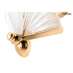 Kinkiet glamour BUTTERFLY S motyl złoty