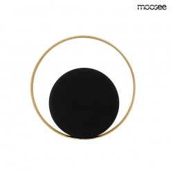 Kinkiet glamour BAND złoto czarny