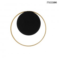 Kinkiet glamour BAND złoto czarny