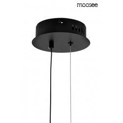 Lampa wisząca geometryczna led CIRCULO 60 czarna