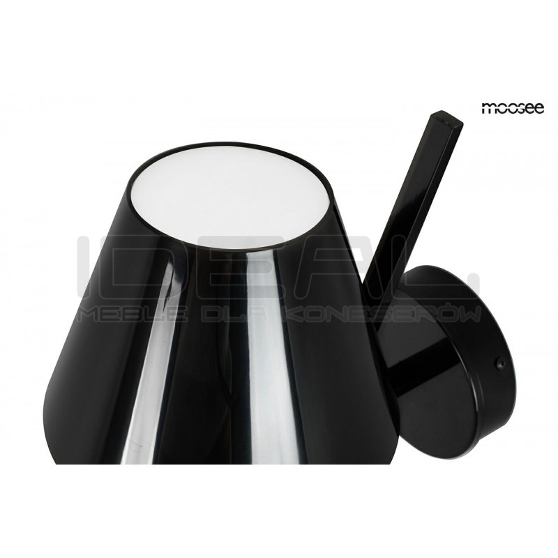 Asymetryczny kinkiet MAGO czarny