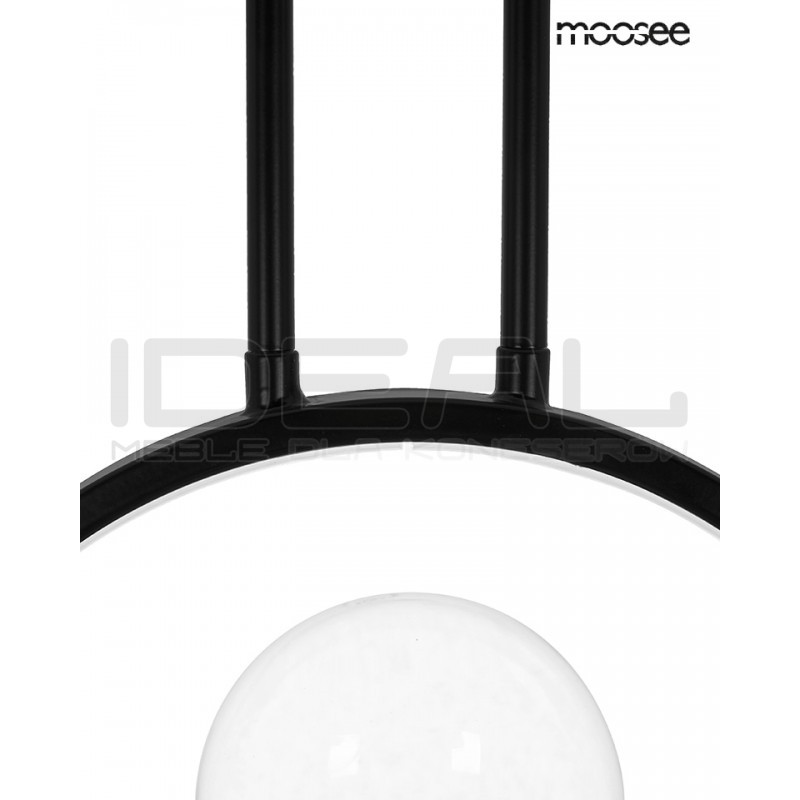 Lampa wisząca ALURE LINE TWIN 120 pozioma czarna nad stół