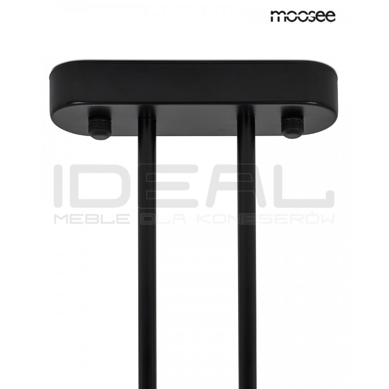 Lampa wisząca ALURE LINE TWIN 120 pozioma czarna nad stół