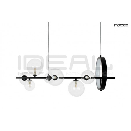 Lampa wisząca czarna ALURE Line 90