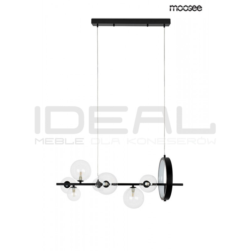 Lampa wisząca czarna ALURE Line 90