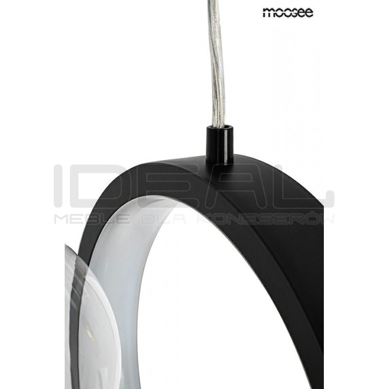 Lampa wisząca czarna ALURE Line 90