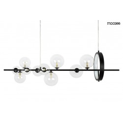 Pozioma Lampa wisząca czarna ALURE Line 120