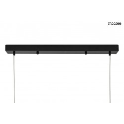 Pozioma Lampa wisząca czarna ALURE Line 120