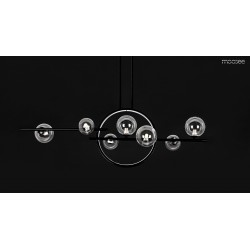 Lampa wisząca ALURE LINE TWIN 90 pozioma czarna