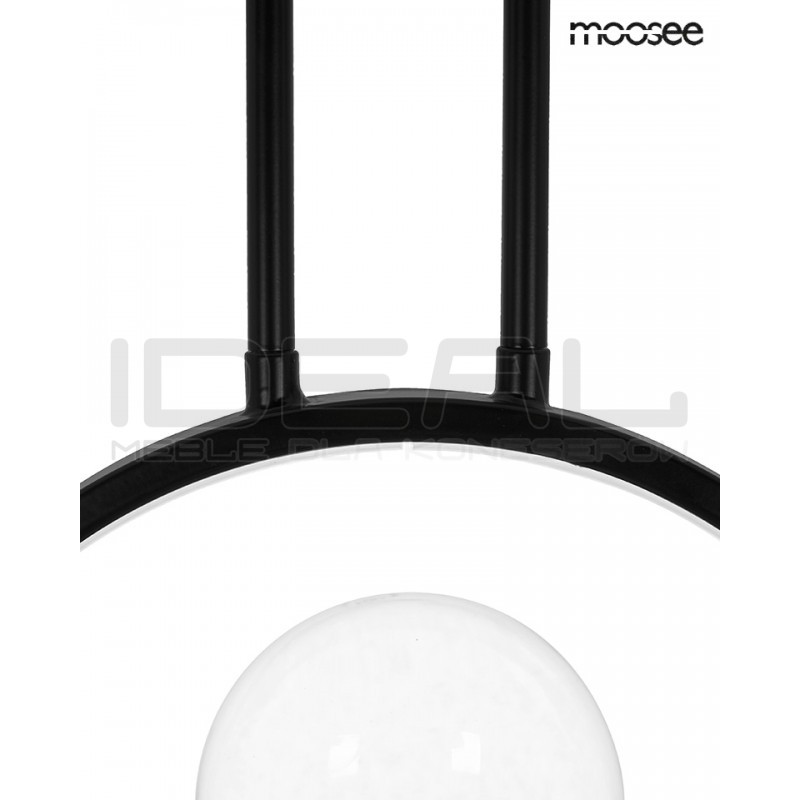 Lampa wisząca ALURE LINE TWIN 90 pozioma czarna