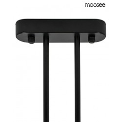 Lampa wisząca ALURE LINE TWIN 90 pozioma czarna