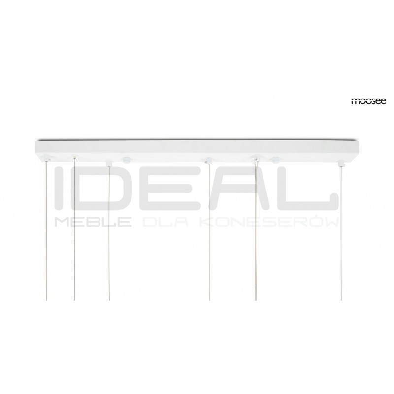 Lampa wisząca biała Stars z projektorem gwiazd