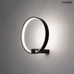 Kinkiet CIRCLE WALL czarny