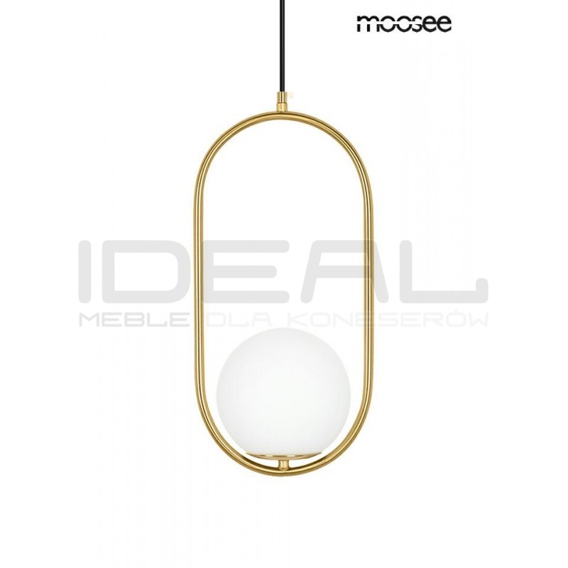 Lampa wisząca glamour Aurelia 40 złota