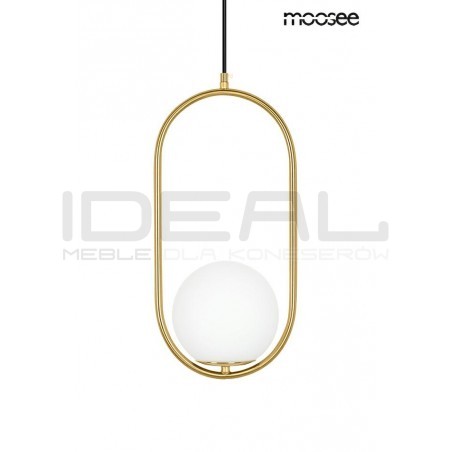 Lampa wisząca glamour Aurelia 40 złota