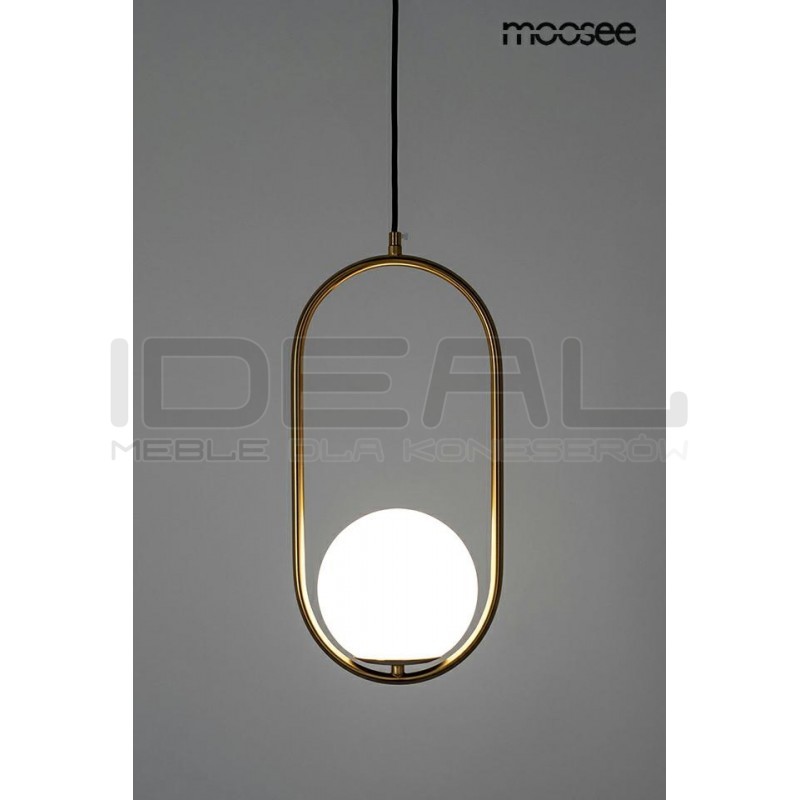 Lampa wisząca glamour Aurelia 40 złota