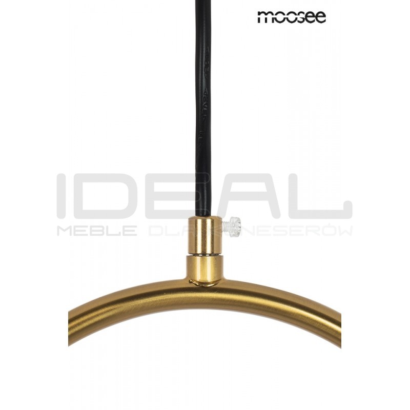 Lampa wisząca glamour Aurelia 50 złota