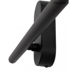 Kinkiet obracany TOBIA czarny