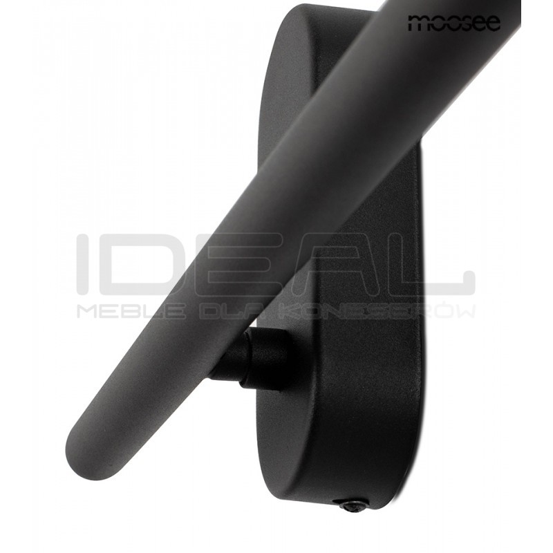 Kinkiet obracany TOBIA czarny