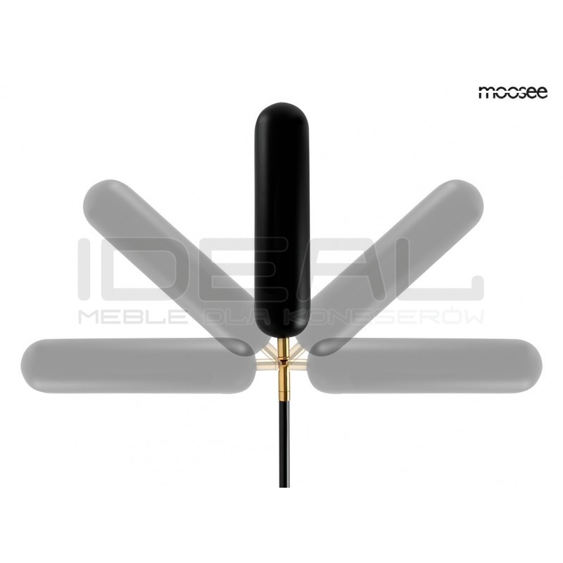 Kinkiet nowoczesny regulowany TENTA czarny