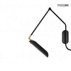 Kinkiet nowoczesny regulowany TENTA czarny