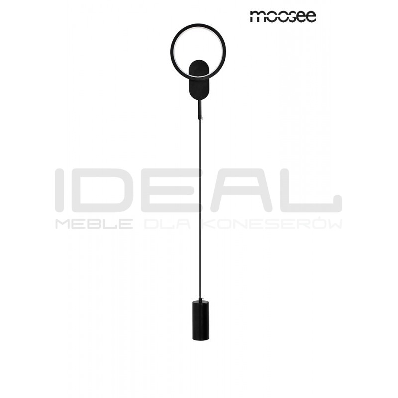 Kinkiet nowoczesny COMO czarny