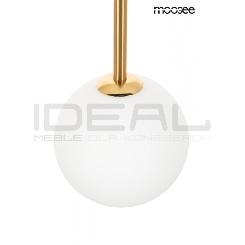 Lampa wisząca glamour LOW złota