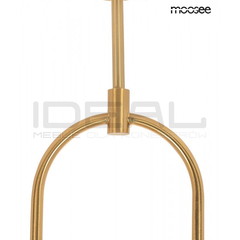 Lampa wisząca glamour LOW złota