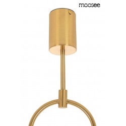 Lampa wisząca glamour LOW złota