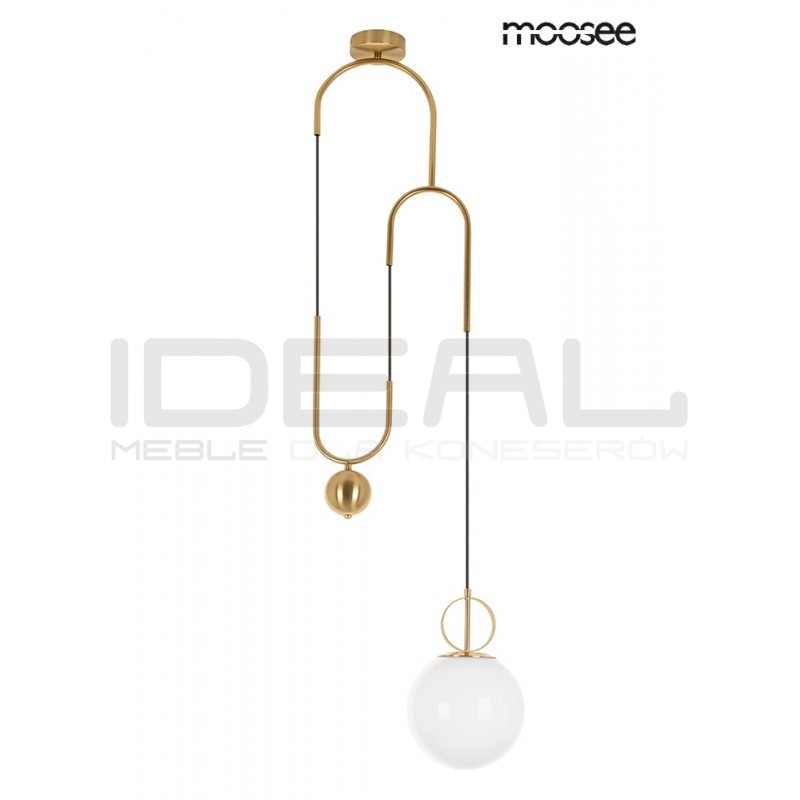 lampa wisząca glamour LIFT złota