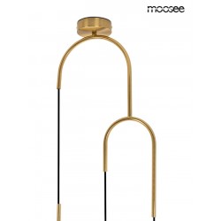 lampa wisząca glamour LIFT złota