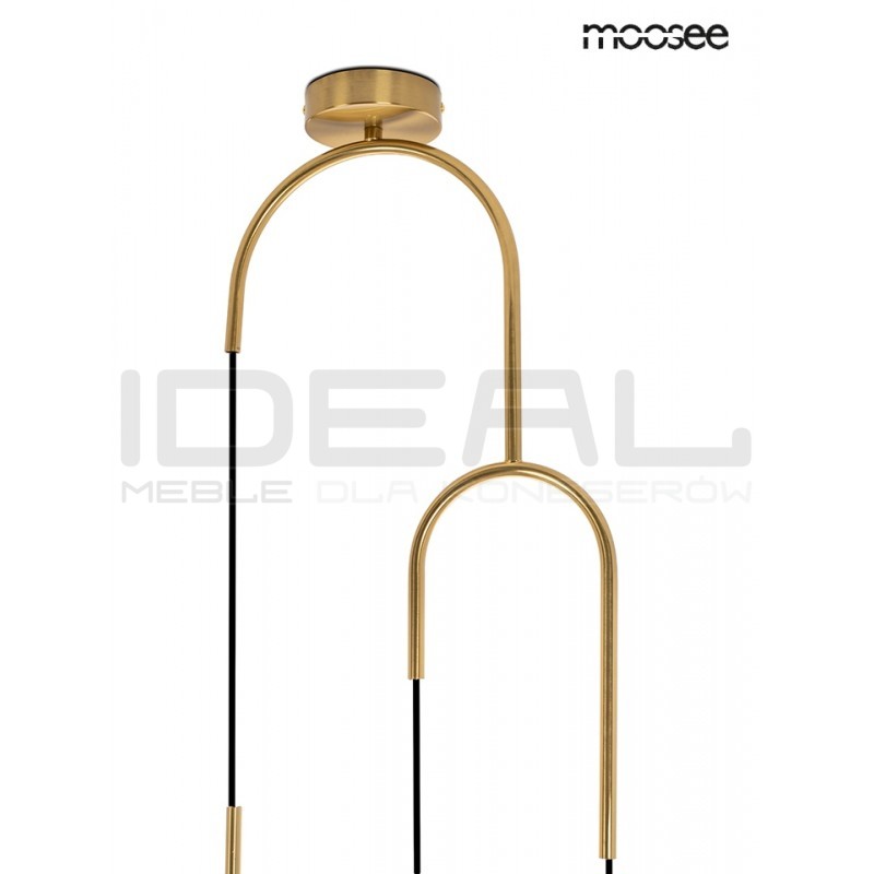 lampa wisząca glamour LIFT złota