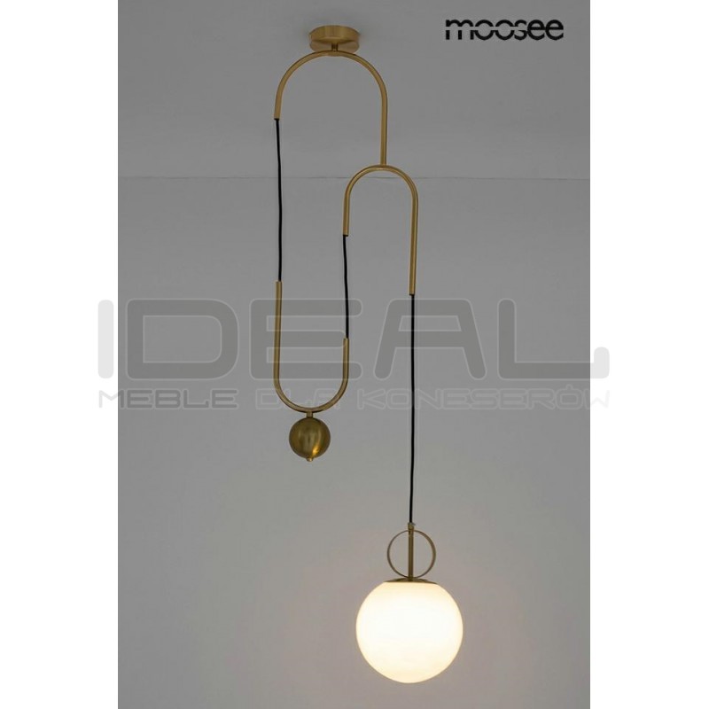 lampa wisząca glamour LIFT złota