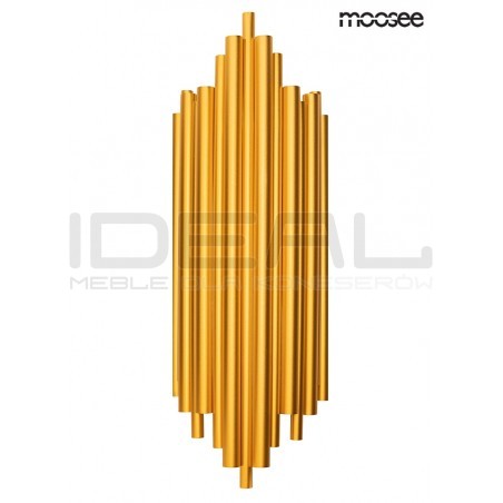 Kinkiet glamour Harmonic złoty