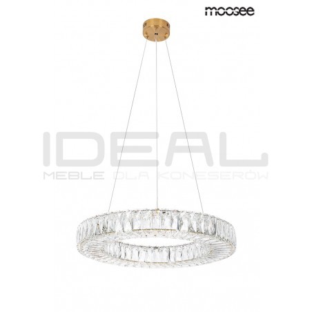 Lampa wisząca glamour ALLISIA 60 złota