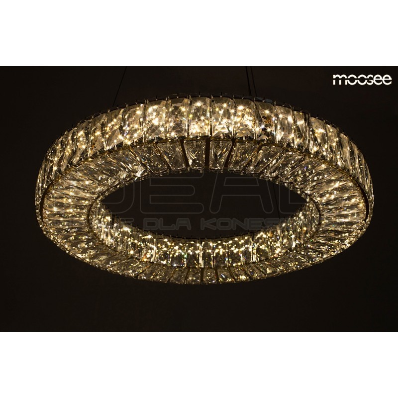 Lampa wisząca glamour ALLISIA 60 złota