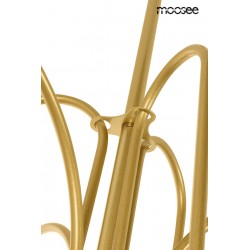 Lampa wisząca glamour NERI złota główne oświetlenie salonu