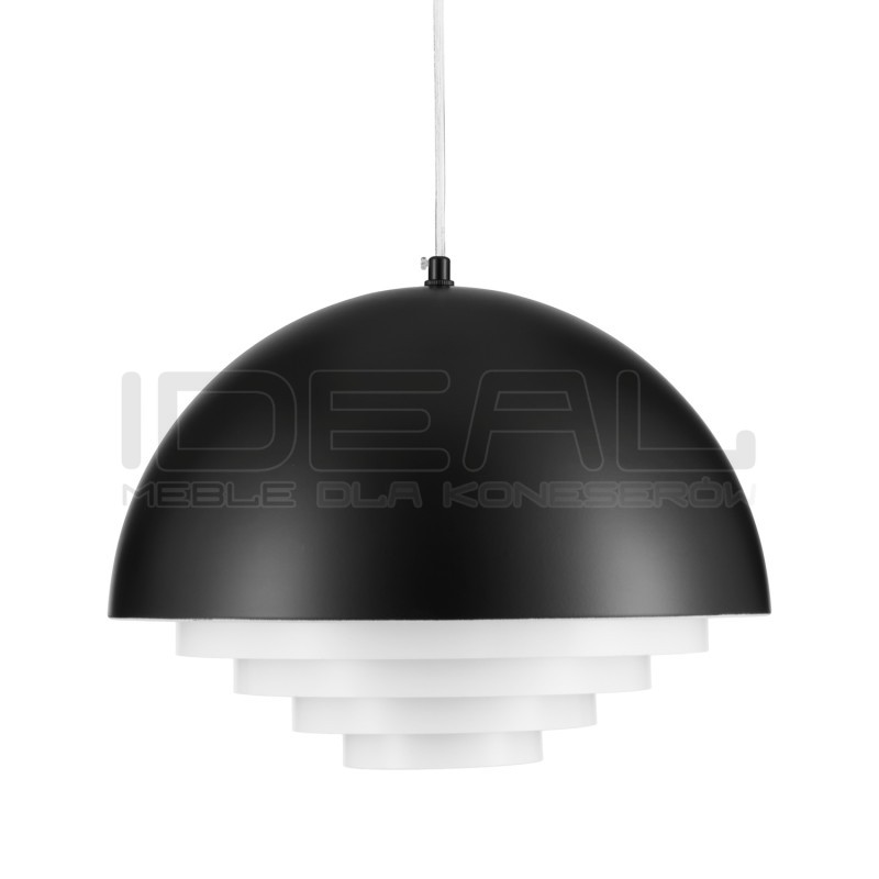 LAMPA WISZĄCA DIVERSO 35 czarna matowa nad stół