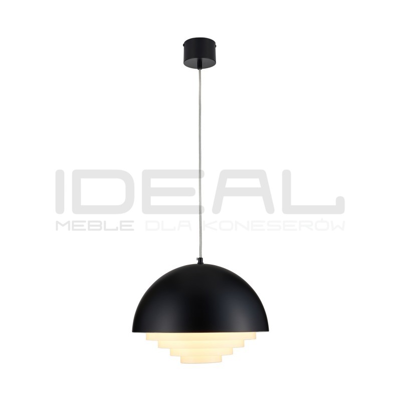 LAMPA WISZĄCA DIVERSO 35 czarna matowa nad stół