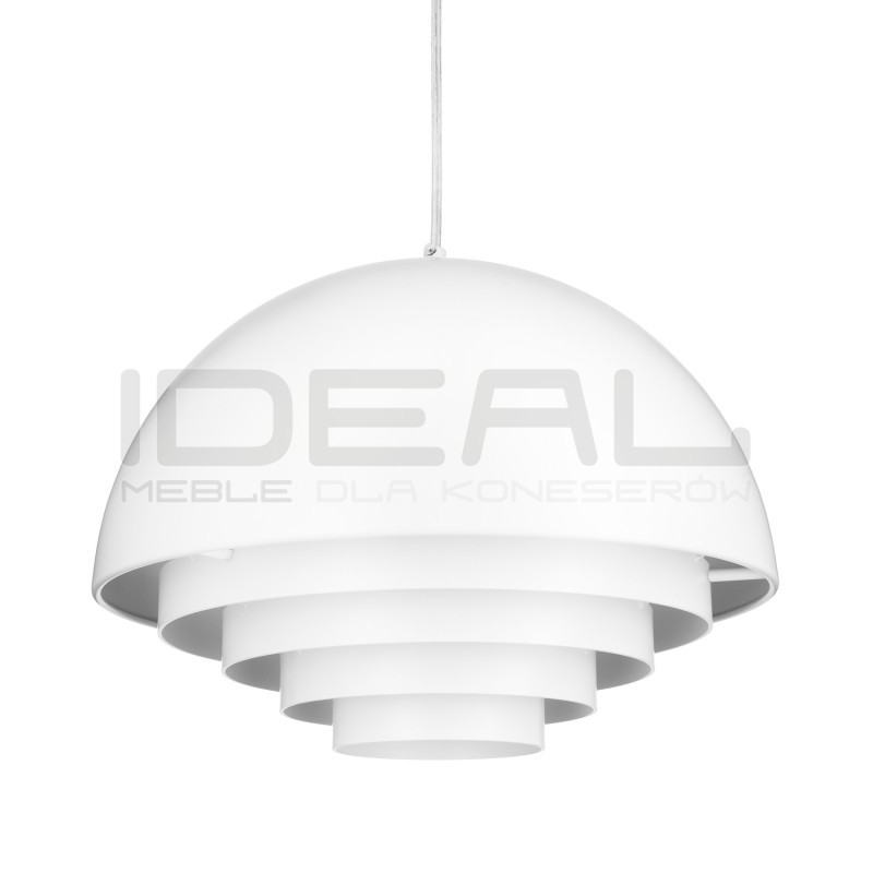 LAMPA WISZĄCA biała matowa DIVERSO 35 nad stół