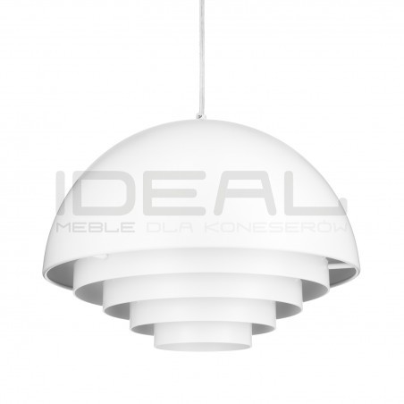 LAMPA WISZĄCA biała matowa DIVERSO 35 nad stół