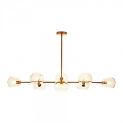 LAMPA WISZĄCA GLAMOUR COSMIC 8 ZŁOTA