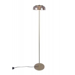 Lampa Stojąca Przezroczysta Eden Disco Złota