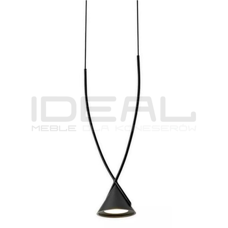 LAMPA WISZĄCA czarna MIA LED