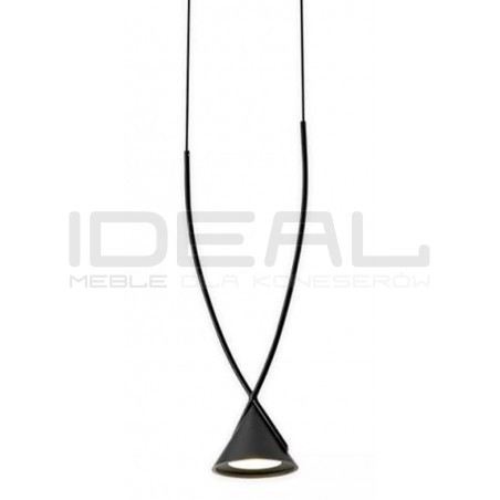 LAMPA WISZĄCA czarna MIA LED