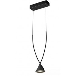 LAMPA WISZĄCA czarna MIA LED