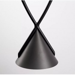 LAMPA WISZĄCA czarna MIA LED